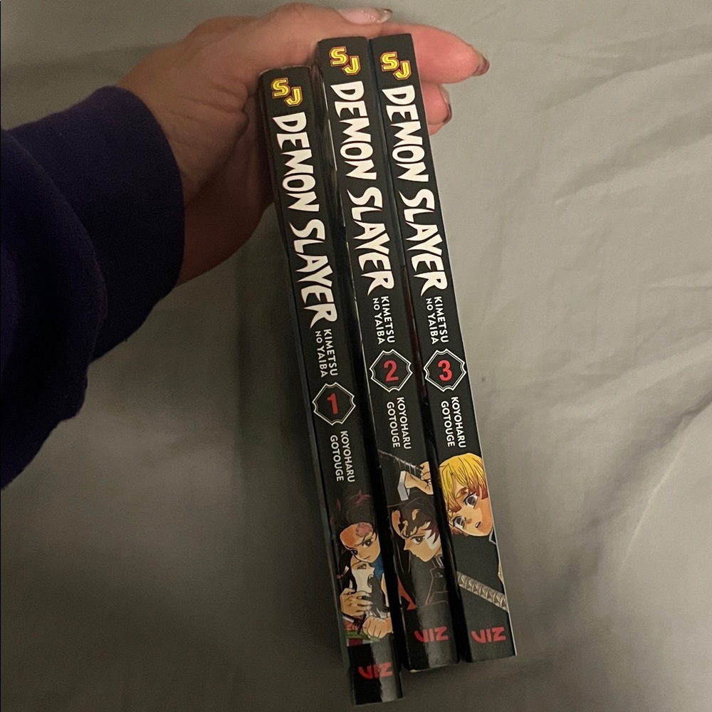 Demon Slayer Manga Set - Volumes 1-3 - Picture 2 of 3